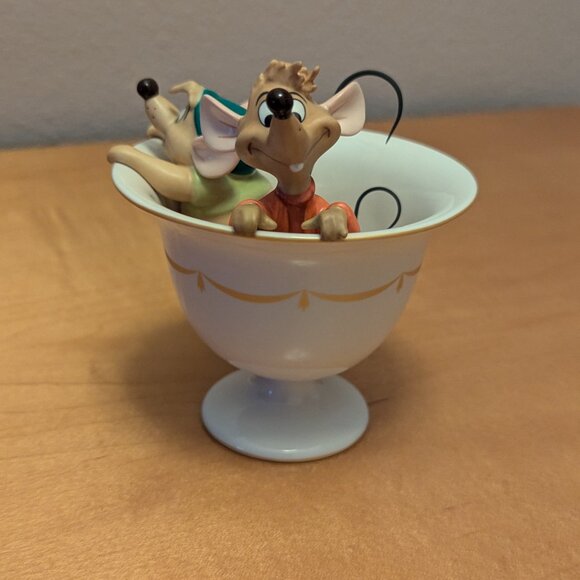 WDCC Gus & Jac "Tea for Two" From Cinderella Retired Signature Collection - Picture 12 of 15